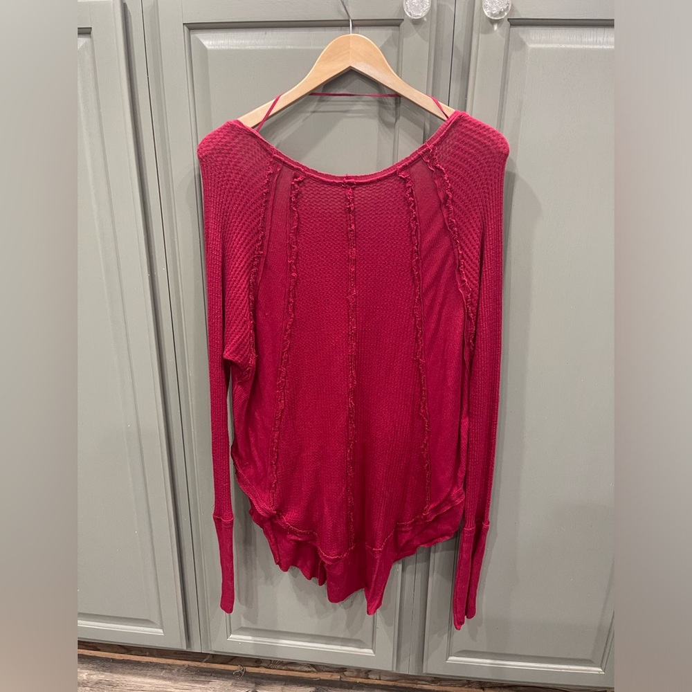 We The Free Waffle Tunic Long Sleeve - Picture 3 of 4
